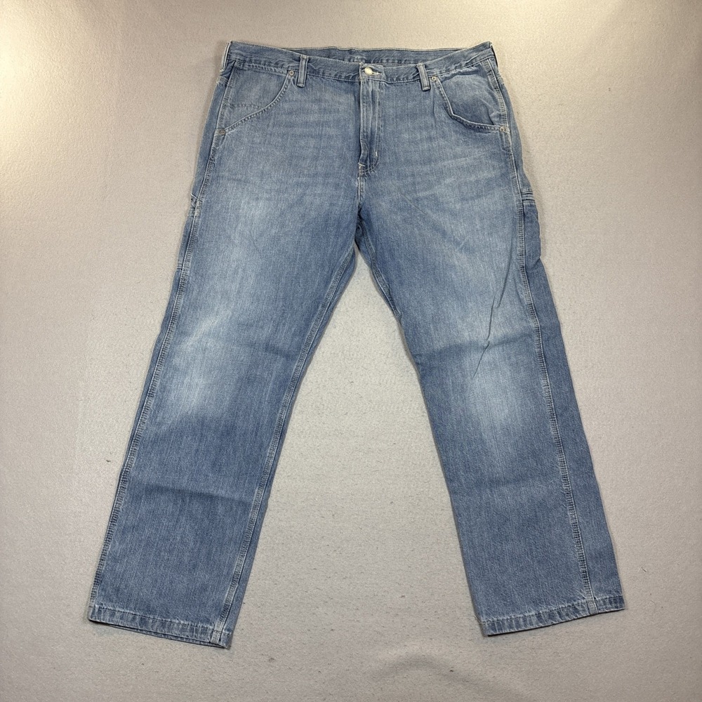 Vintage Levi's Carpenter Loose Straight Jeans Me Blue Denim Y2K - 40X32